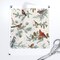 Vintage Birds Birdwatching Winter Christmas Holiday Bluebird Robin Fir Tree Bluejay Bullfinch Cardinal Pinecones Pine Tree Dots Forest Woods Custom Printed Fabric by Spoonflower Various Fabrics by the Yard or Fat Quarter